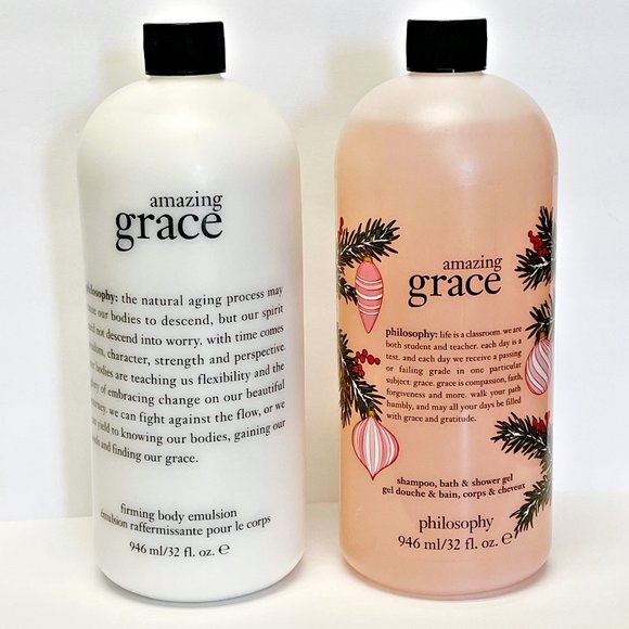 Philosophy Other - Philosophy Amazing Grace Firming Body Emulsion & Shampoo Set 32 oz Sealed W/ Pum